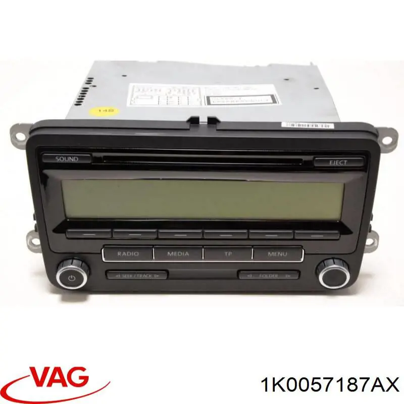 1K0057187AX VAG Radio AM/FM
