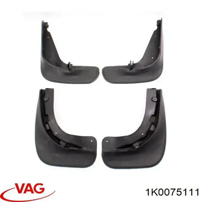  Guardabarros delanteros Volkswagen Golf 5