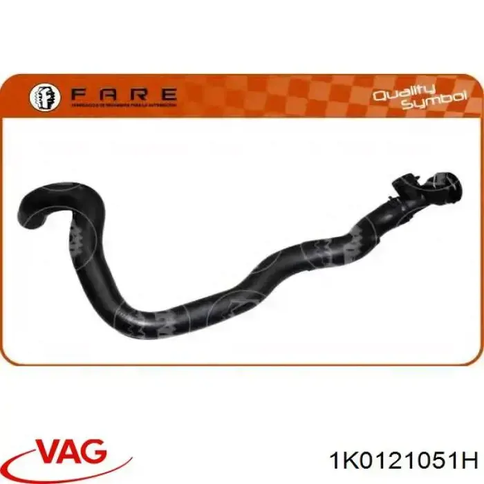 Manguera inferior del radiador VAG 1K0121051H precio, desde 19,79 EUR
