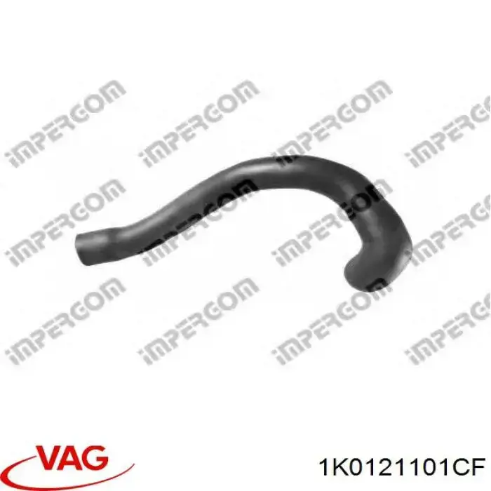 Manguera superior del radiador VAG 1K0121101CF precio, desde 9,45 EUR