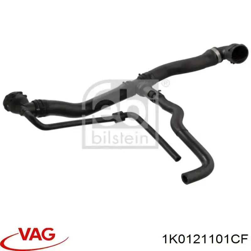 Comprar 1K0121101CF VAG Manguera superior del radiador