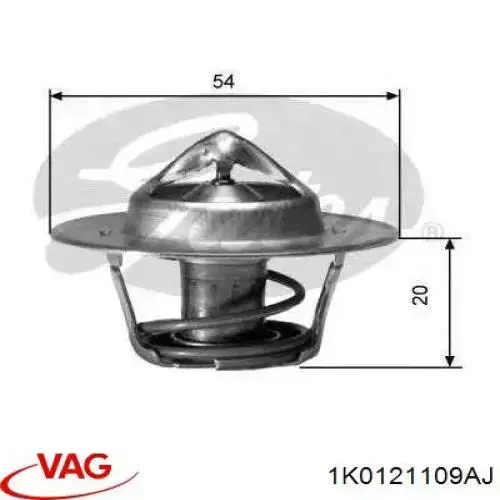  VAG 1K0121109AJ precio, desde 39,59 EUR