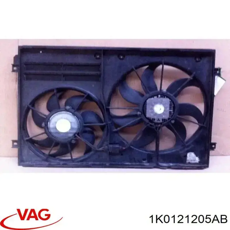 1K0121205AB VAG Radiador
