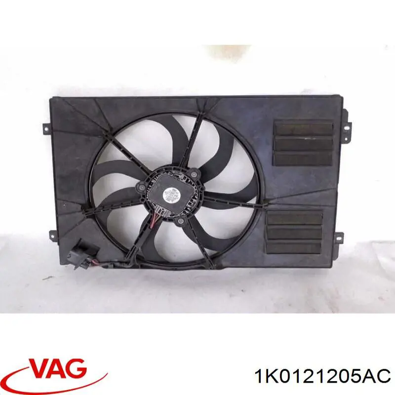1K0121205AC9B9 VAG bastidor radiador