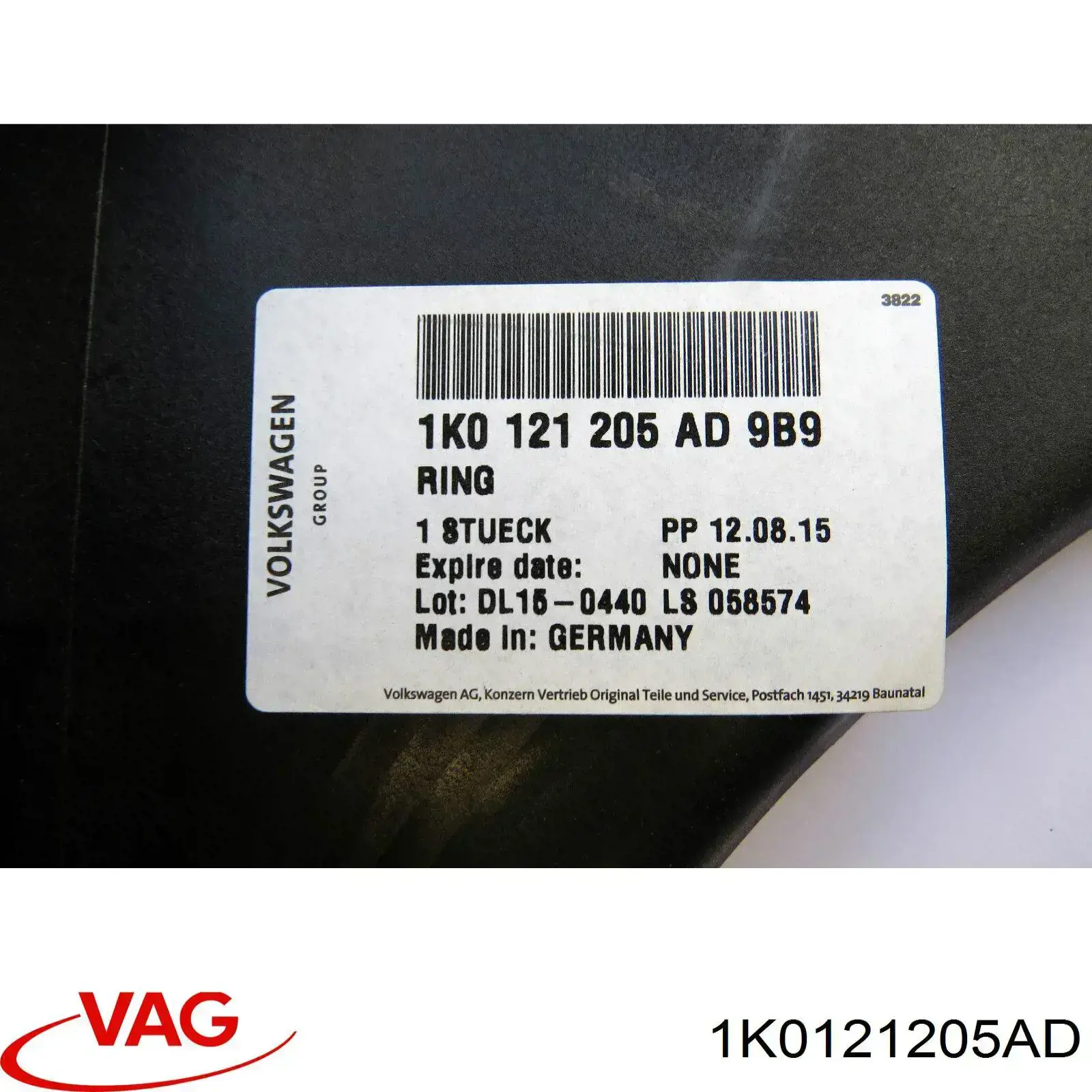 Comprar 1K0121205AD VAG Bastidor, radiador