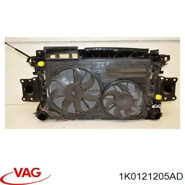 1K0121205AD VAG bastidor radiador
