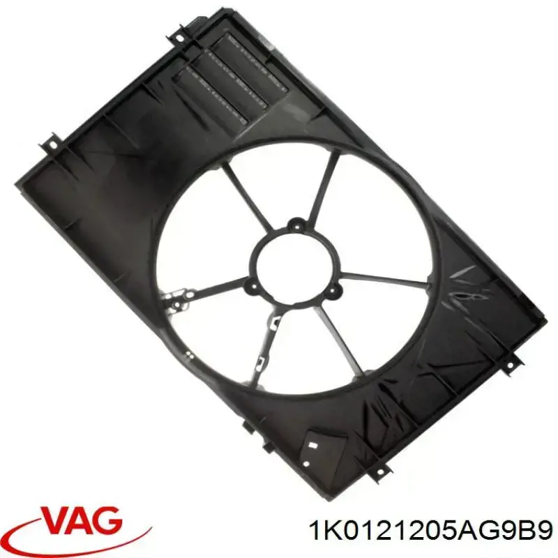 1K0121205AG9B9 VAG bastidor radiador