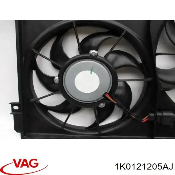Bastidor radiador 1K0121205AJ VAG