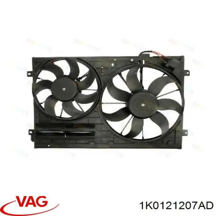 Comprar 1K0121207AD VAG Ventilador de radiador