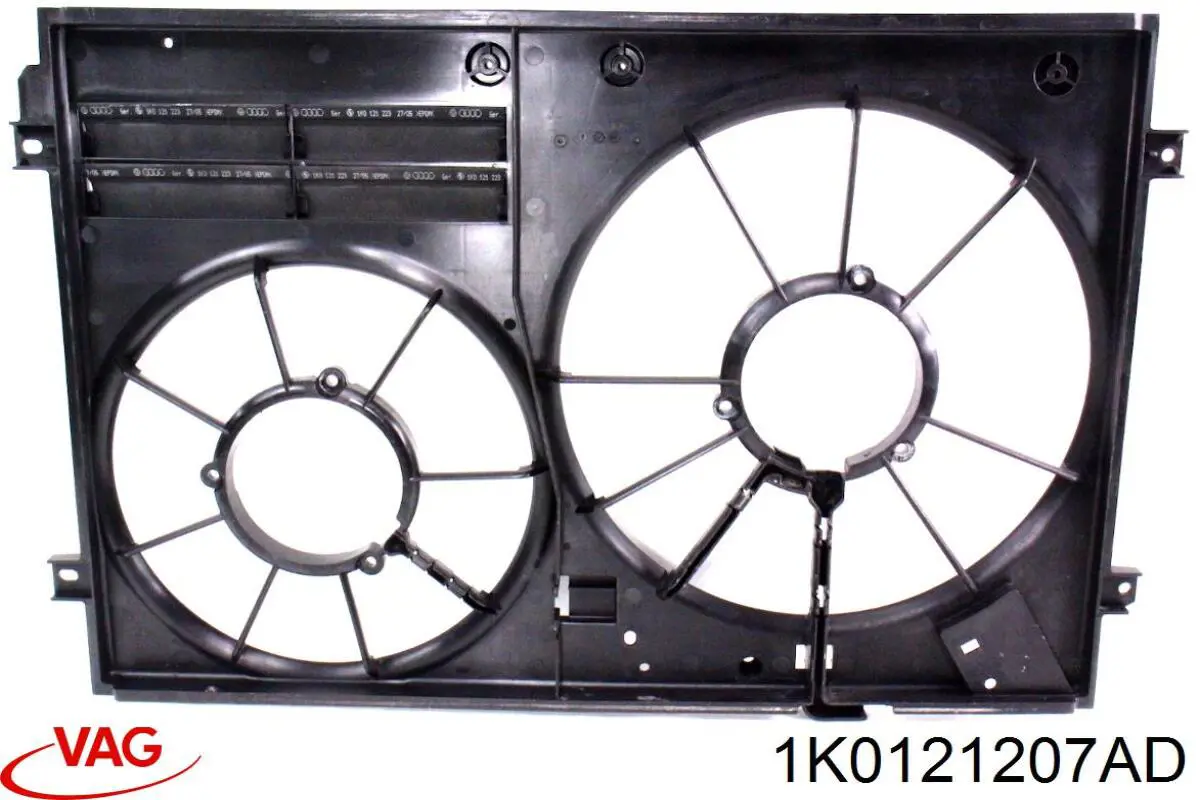 Ventilador, refrigeración motor VAG 1K0121207AD precio, desde 103,09 EUR
