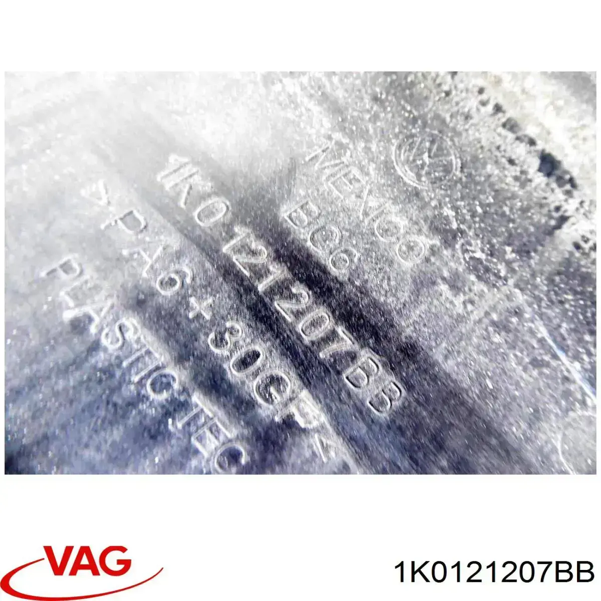 Bastidor radiador 1K0121207BB VAG