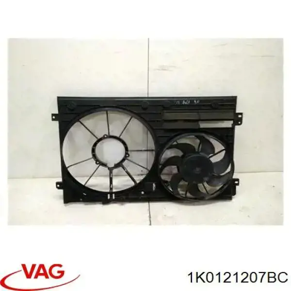 Bastidor radiador 1K0121207BC VAG