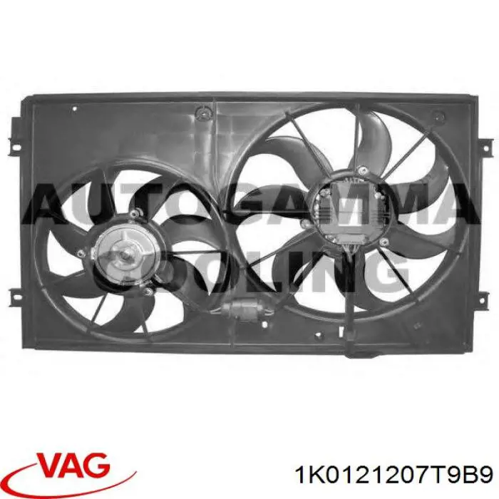 Radiador de agua VAG 1K0121207T9B9 precio, desde 56,63 EUR