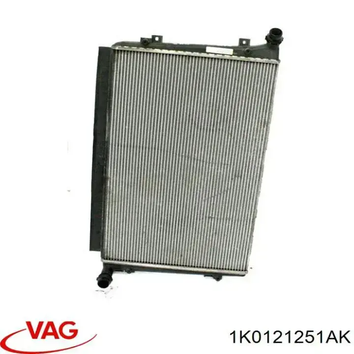 1K0121251AK VAG radiador