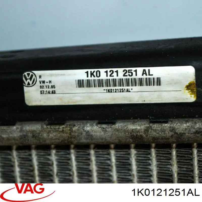 Água radiador VAG 1K0121251AL precio, desde 76,67 EUR