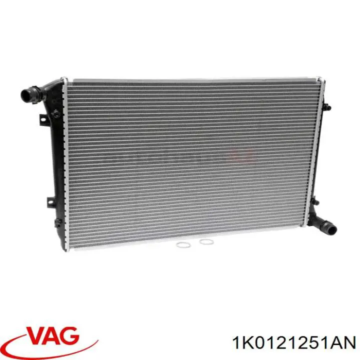 1K0121251AN VAG radiador