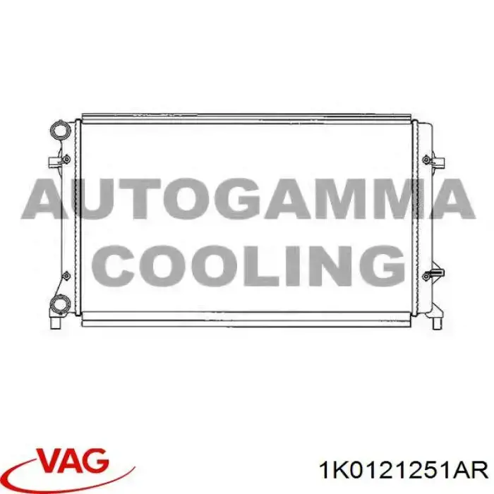 Água radiador VAG 1K0121251AR precio, desde 53,53 EUR