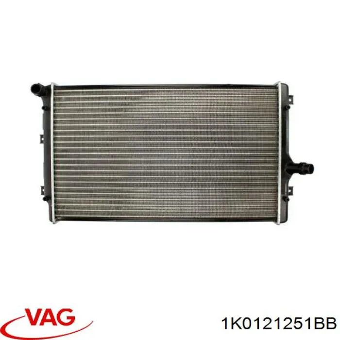 1K0121251BB VAG radiador