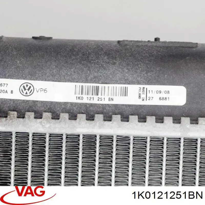 Água radiador VAG 1K0121251BN precio, desde 84,62 EUR