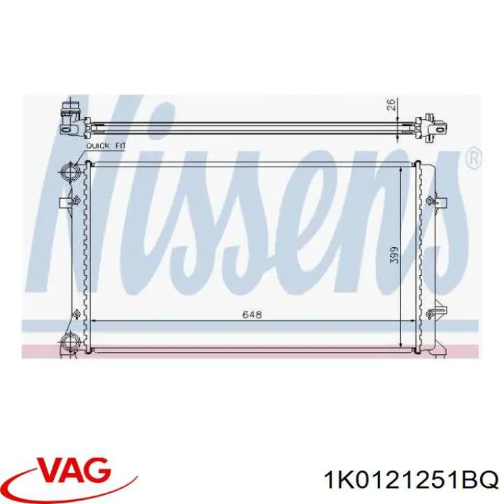Água radiador VAG 1K0121251BQ precio, desde 57,55 EUR