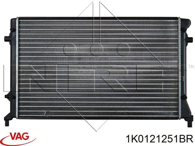 Comprar 1K0121251BR VAG Radiador de auto
