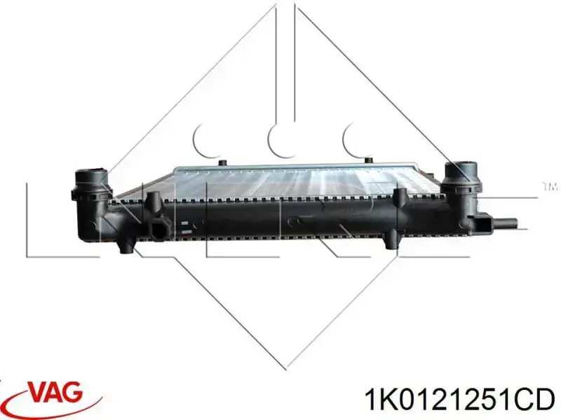 Comprar 1K0121251CD VAG Radiador de auto