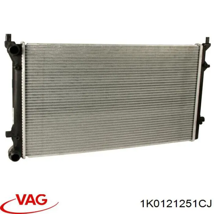 1K0121251CJ VAG radiador