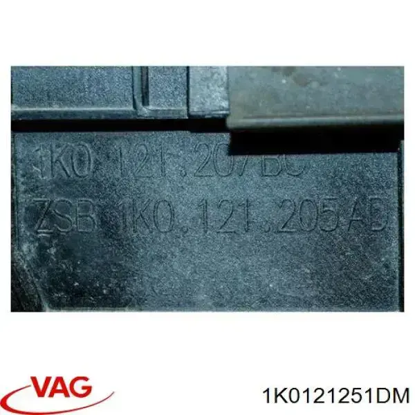 Radiador 1K0121251DM VAG