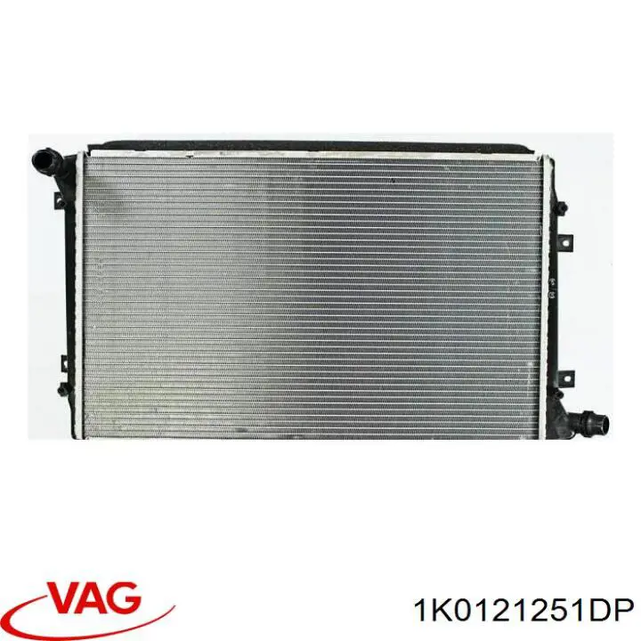 1K0121251DP VAG radiador