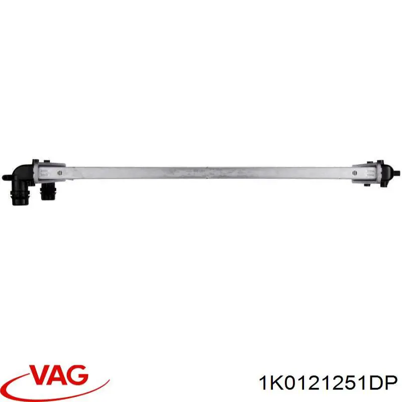 Radiador 1K0121251DP VAG