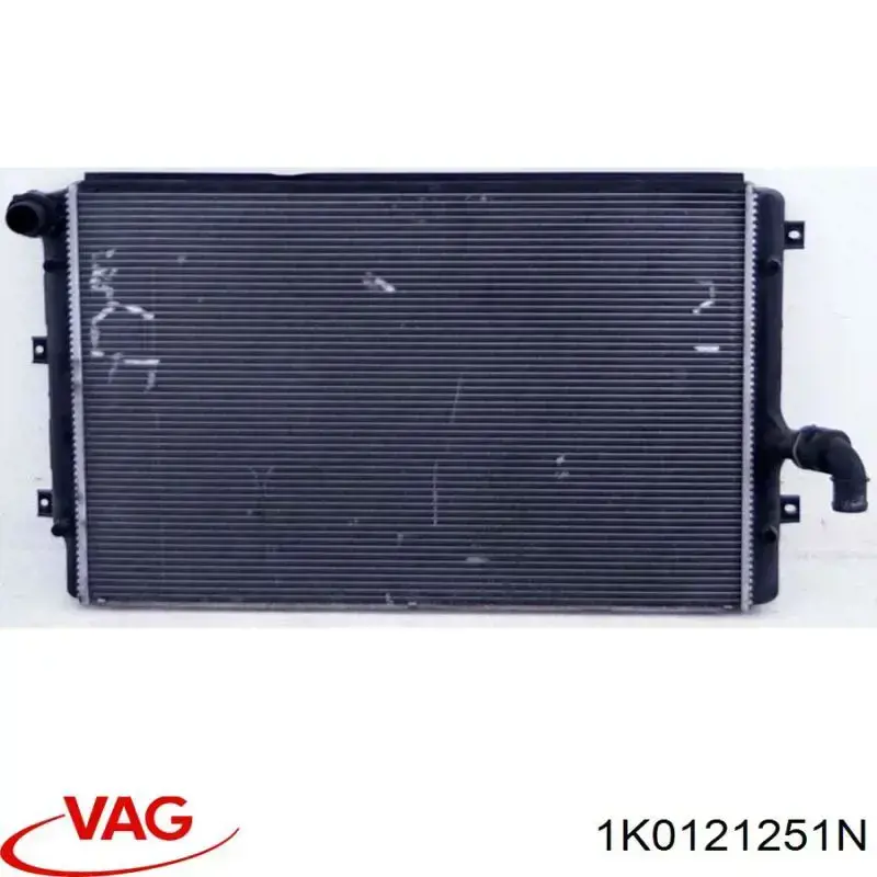 1K0121251N VAG radiador