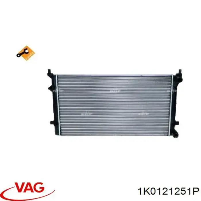 Comprar 1K0121251P VAG Radiador de auto
