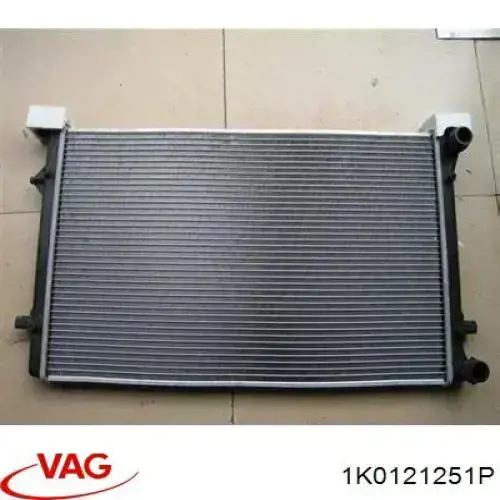 1K0121251P VAG radiador