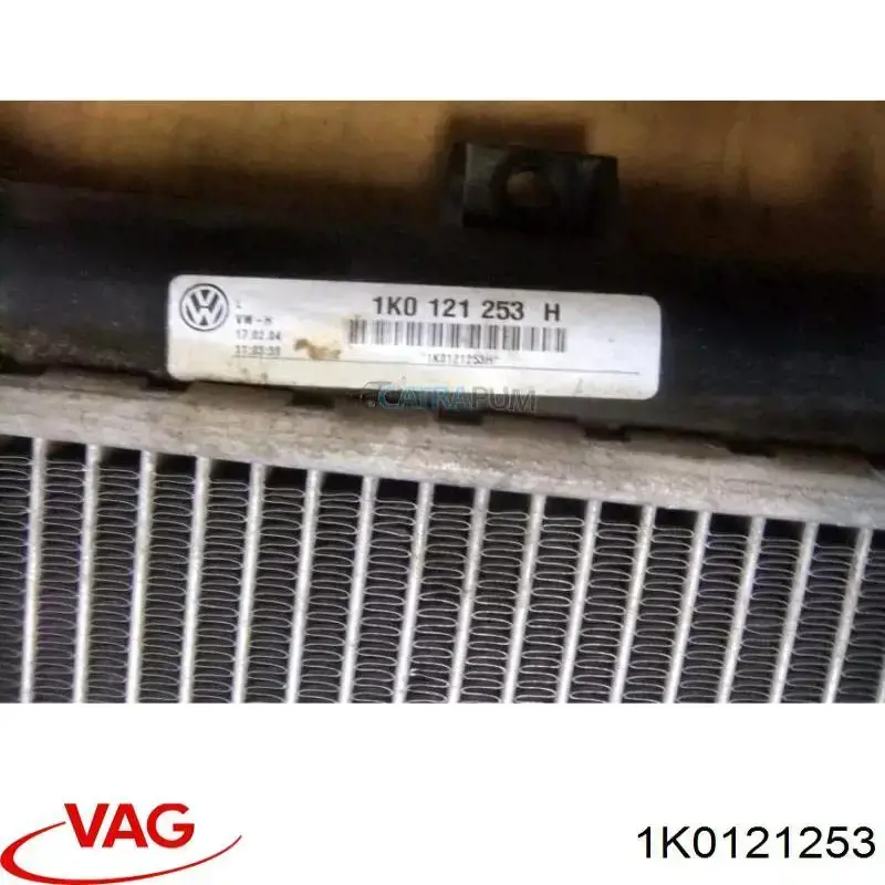 Radiador 1K0121253 VAG