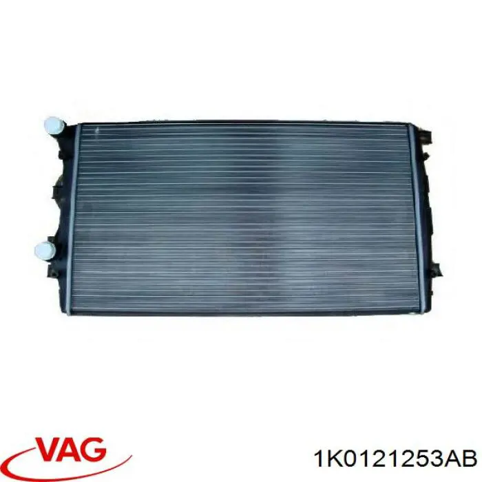 1K0121253AB VAG radiador