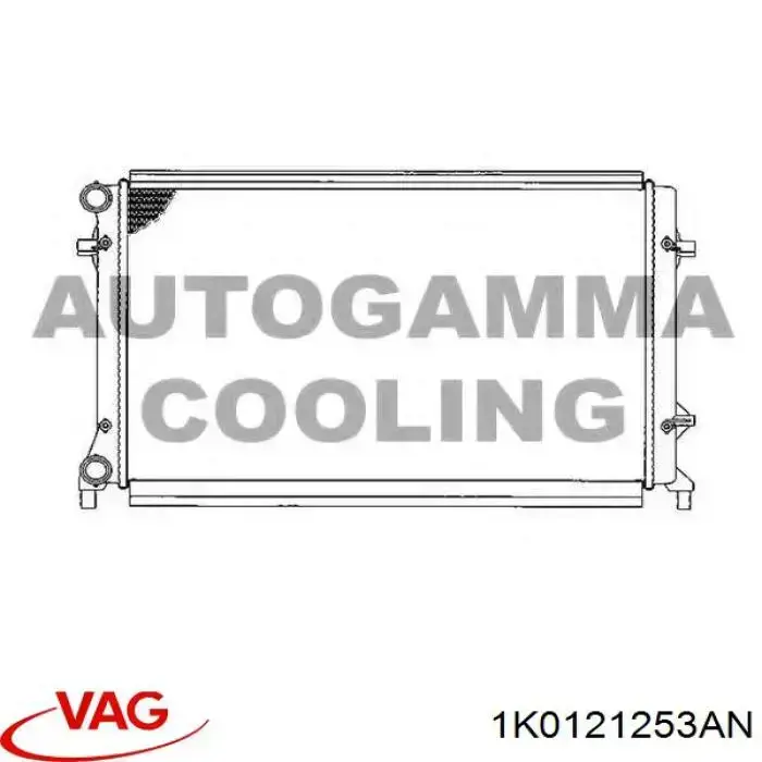 Água radiador VAG 1K0121253AN precio, desde 57,55 EUR