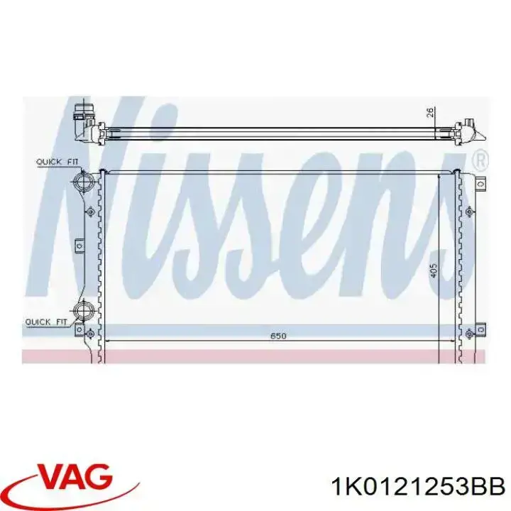 Água radiador VAG 1K0121253BB precio, desde 57,43 EUR