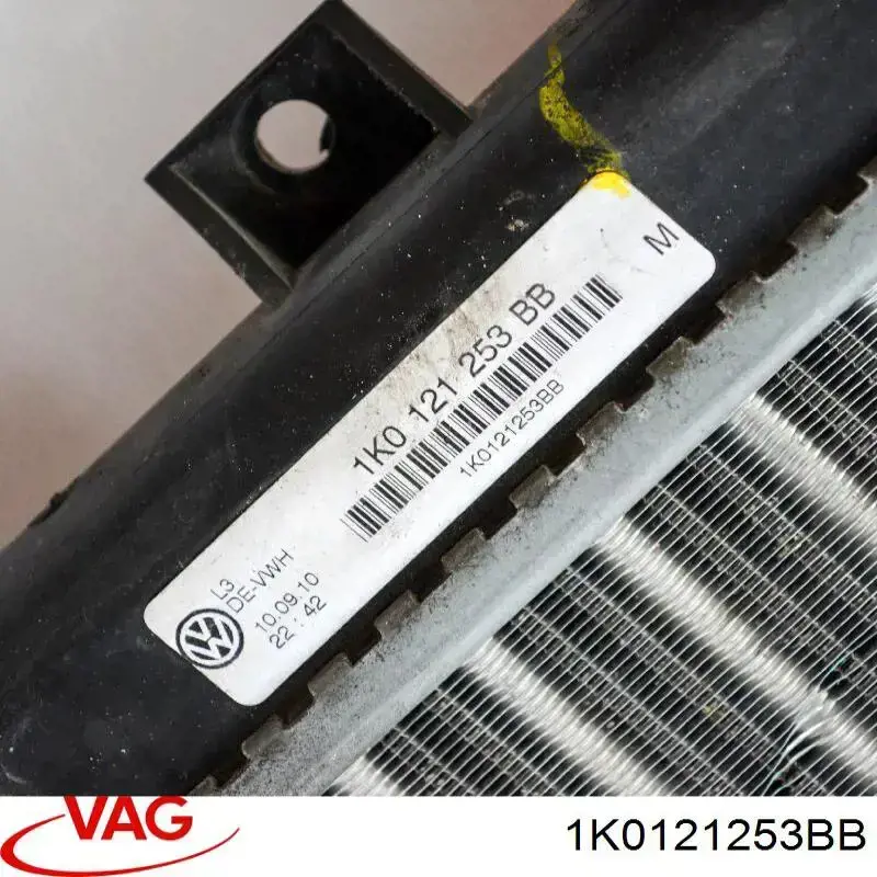 1K0121253BB VAG radiador