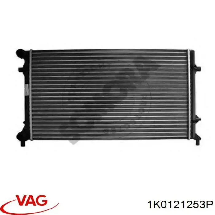 1K0121253P VAG radiador