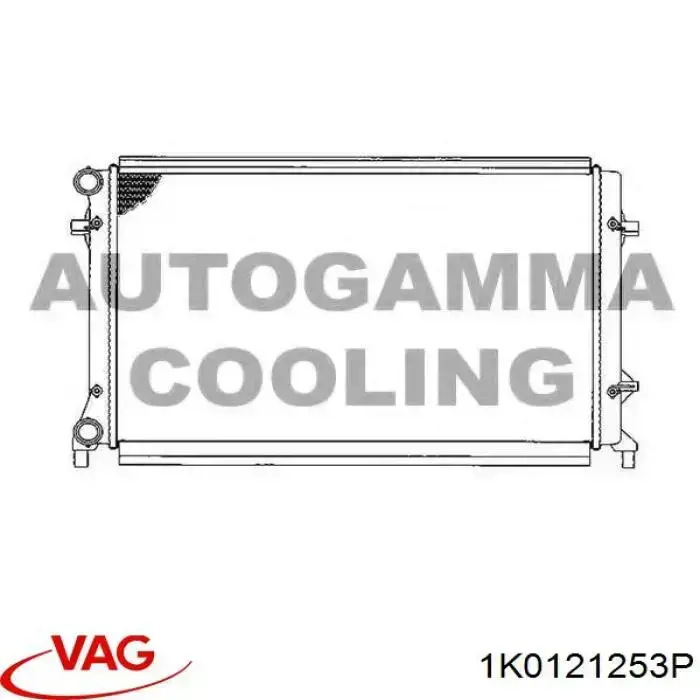 Comprar 1K0121253P VAG Radiador de auto