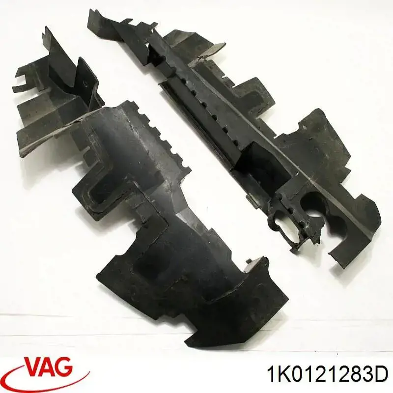 Deflector de aire del radiador izquierdo VAG 1K0121283D