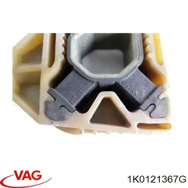 1K0121367G VAG soporte de montaje, radiador, superior