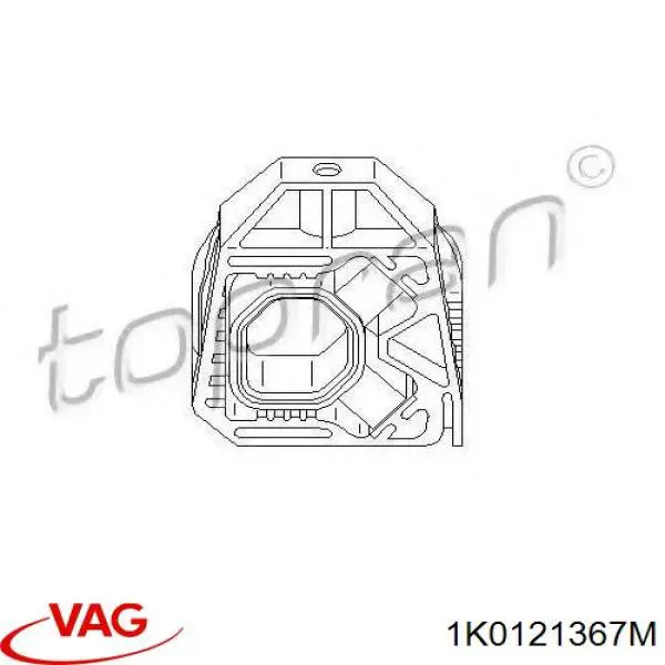 Comprar 1K0121367M VAG Soporte superior de radiador