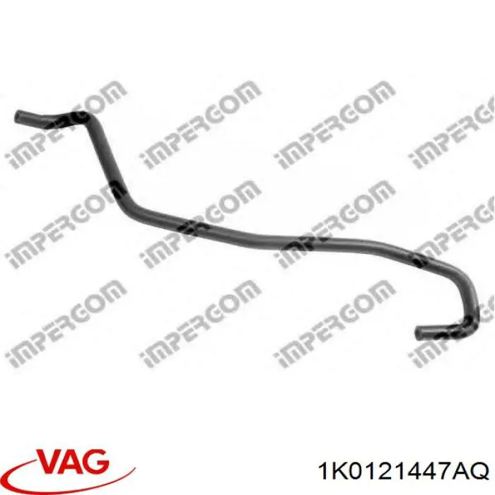Manguera superior del radiador VAG 1K0121447AQ precio, desde 9,74 EUR