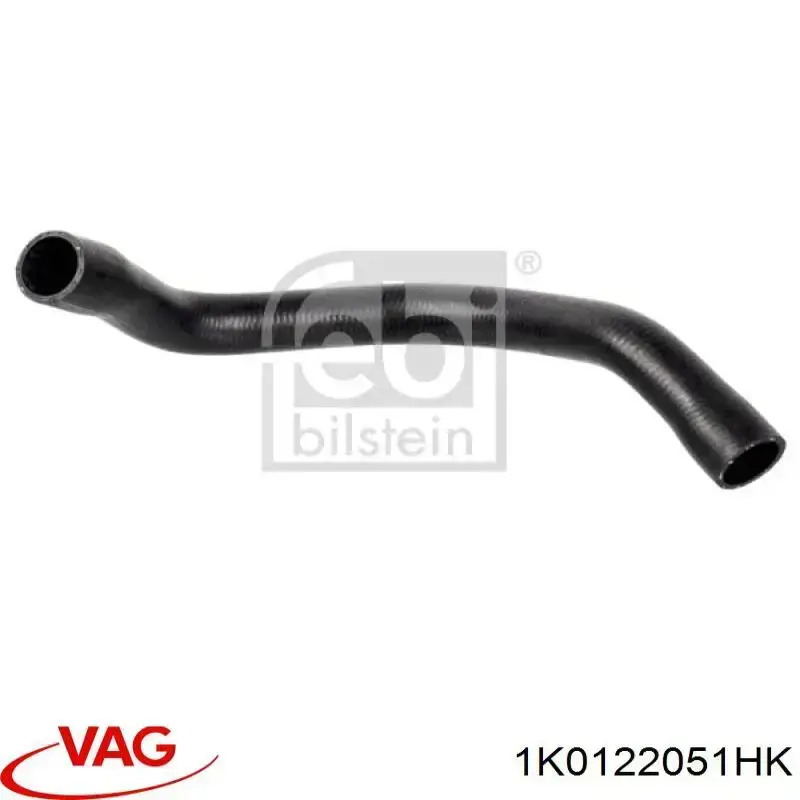 1K0122051HK VAG Manguera inferior del radiador