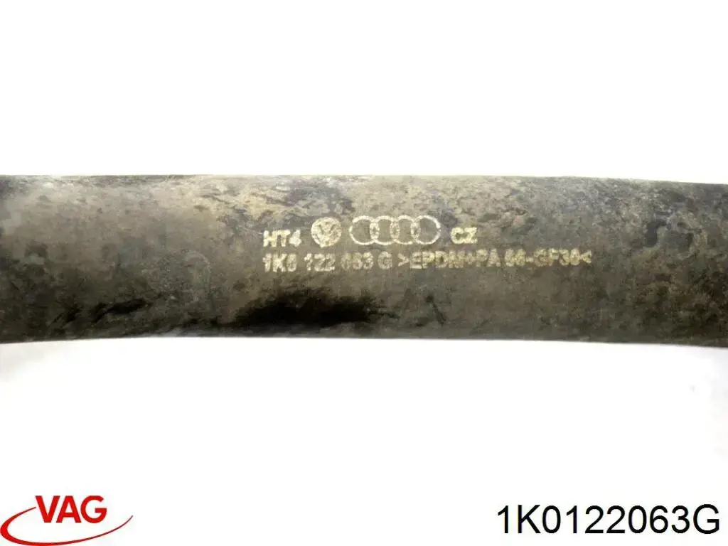 Manguera de radiador arriba Metalcaucho 97026