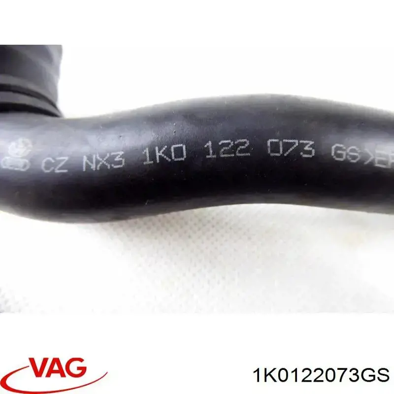 1K0122073GS VAG manguera (conducto del sistema de refrigeración)