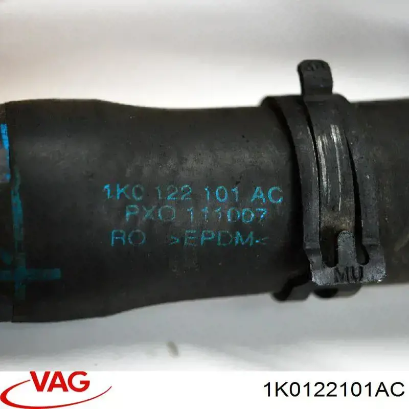 Comprar 1K0122101AC VAG Manguera superior del radiador