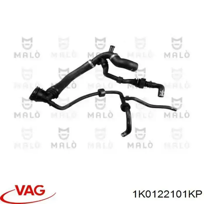 Manguera superior del radiador VAG 1K0122101KP precio, desde 13,19 EUR