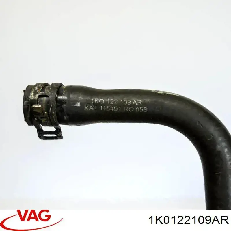 16477 Fare tubería de radiador, tuberia flexible calefacción, inferior
